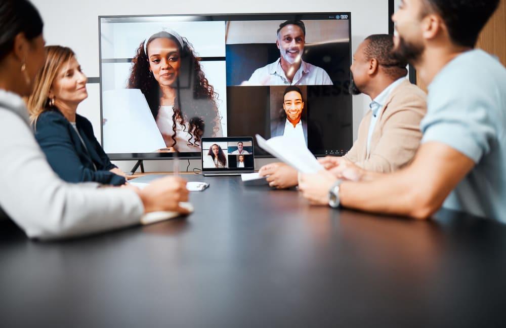 Shift to hybrid work models