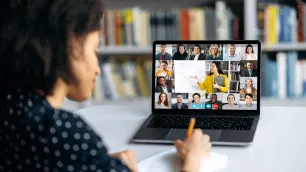 The Role of Social Learning in Remote and Hybrid Work Environments