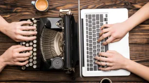 What are the benefits of learning how to touch-type?